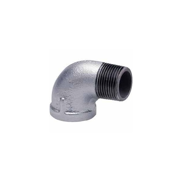 Anvil 2 Galvanized Malleable 90 Degree Street Elbow, Lead Free, 150 PSI 0811017219 - main